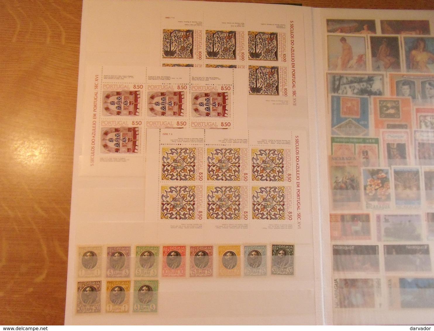 album Q / Collection  de timbres DIVERS MONDE dont blocs tous neuf ** MNH superbe