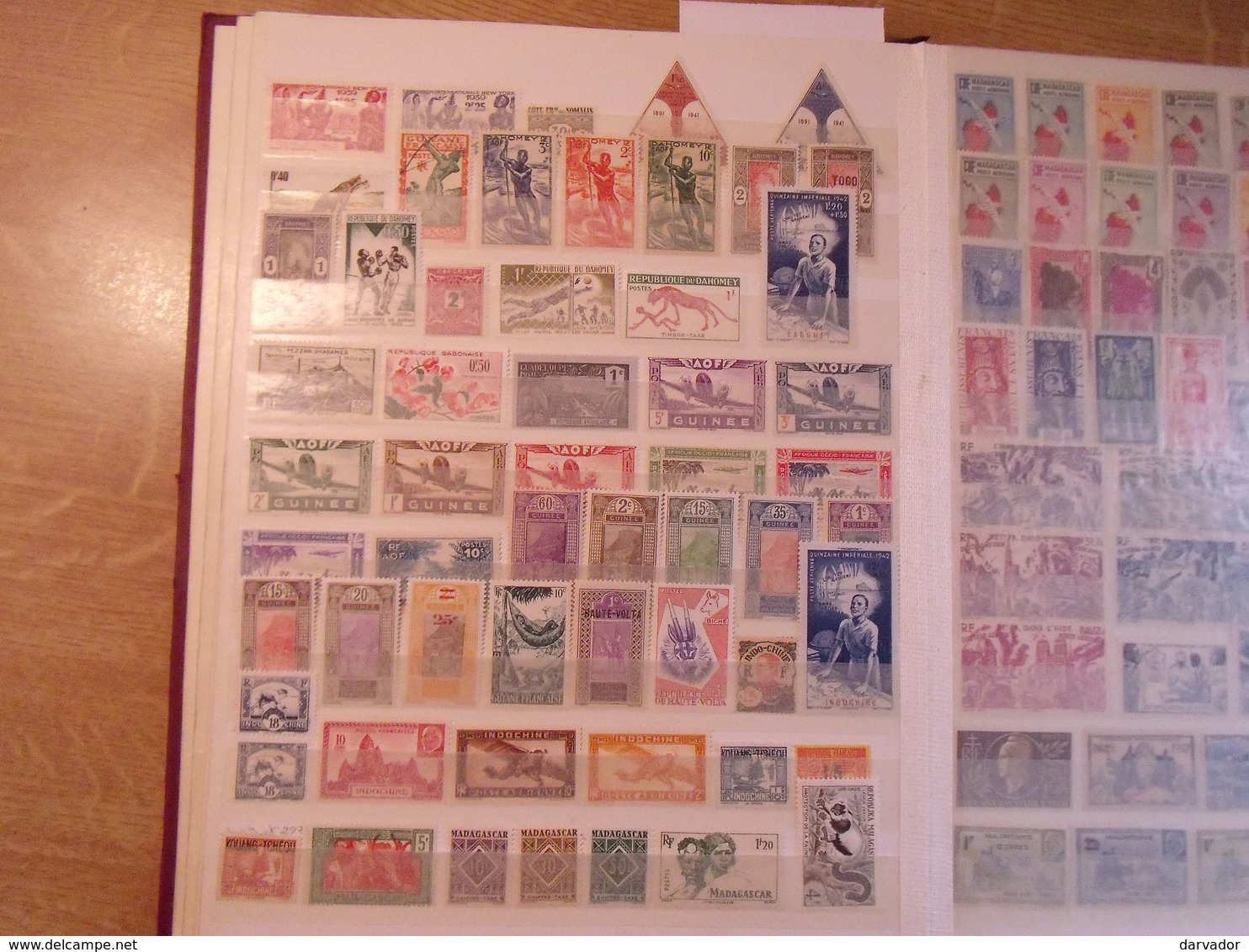 album R / Collection  de timbres DIVERS COLONIES FRANCAISES / TAAF etc dont blocs tous neuf ** MNH superbe