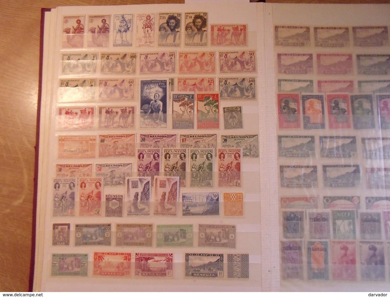 album R / Collection  de timbres DIVERS COLONIES FRANCAISES / TAAF etc dont blocs tous neuf ** MNH superbe