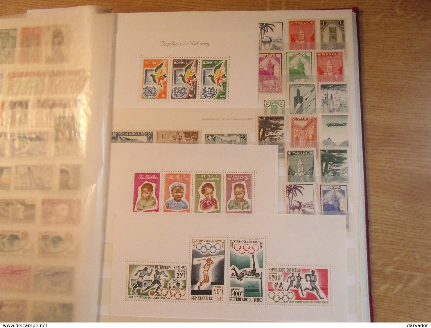 album R / Collection  de timbres DIVERS COLONIES FRANCAISES / TAAF etc dont blocs tous neuf ** MNH superbe