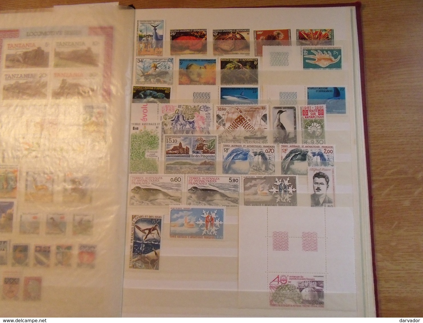 album R / Collection  de timbres DIVERS COLONIES FRANCAISES / TAAF etc dont blocs tous neuf ** MNH superbe