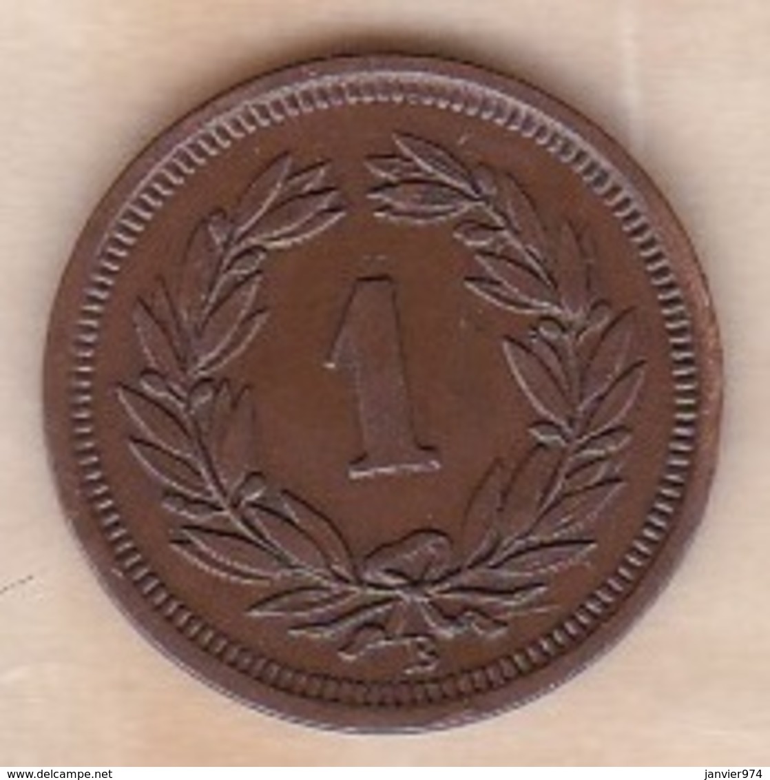 SUISSE. 1 RAPPEN 1938 B. BRONZE - Autres & Non Classés