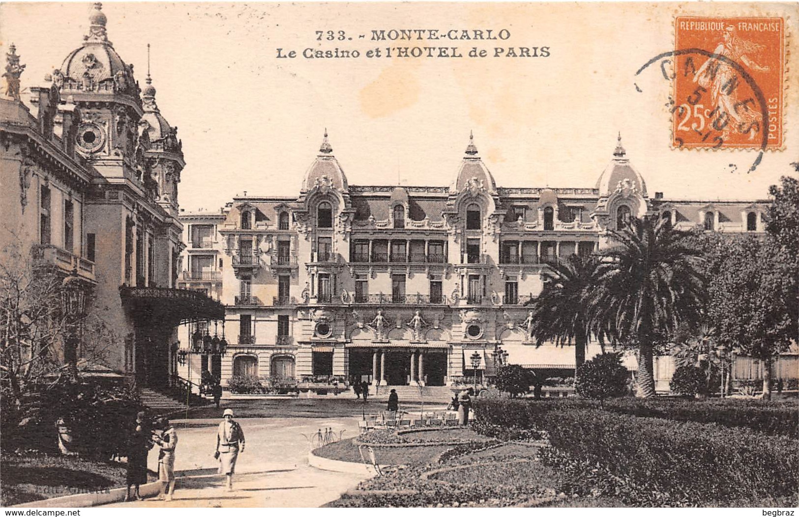 MONTE CARLO    HOTEL DE PRIS   CASINO - Alberghi