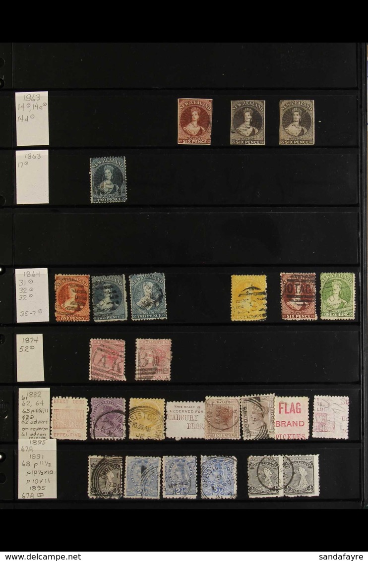 NEW ZEALAND & DEPENDENCIES MINT & USED COLLECTION In An Album, Interesting, All Different Ranges, We See Small QV Used R - Otros & Sin Clasificación