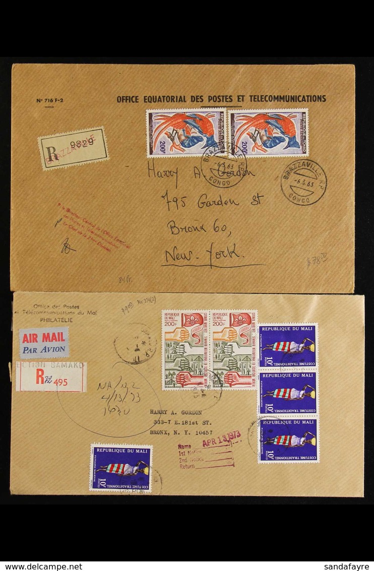 INDEPENDENT AFRICA COVERS Chiefly 1950's And 1960's Philatelic And Commercial Covers From A Variety Of Countries Includi - Otros & Sin Clasificación