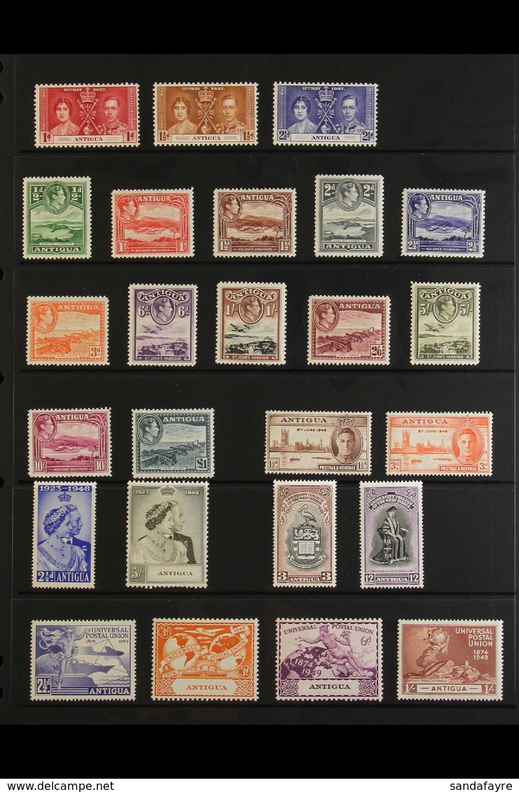 1937-51 King George VI Issues COMPLETE Basic Collection Very Fine Mint, SG 95/119, Includes The 1938-51 Complete Definit - Other & Unclassified