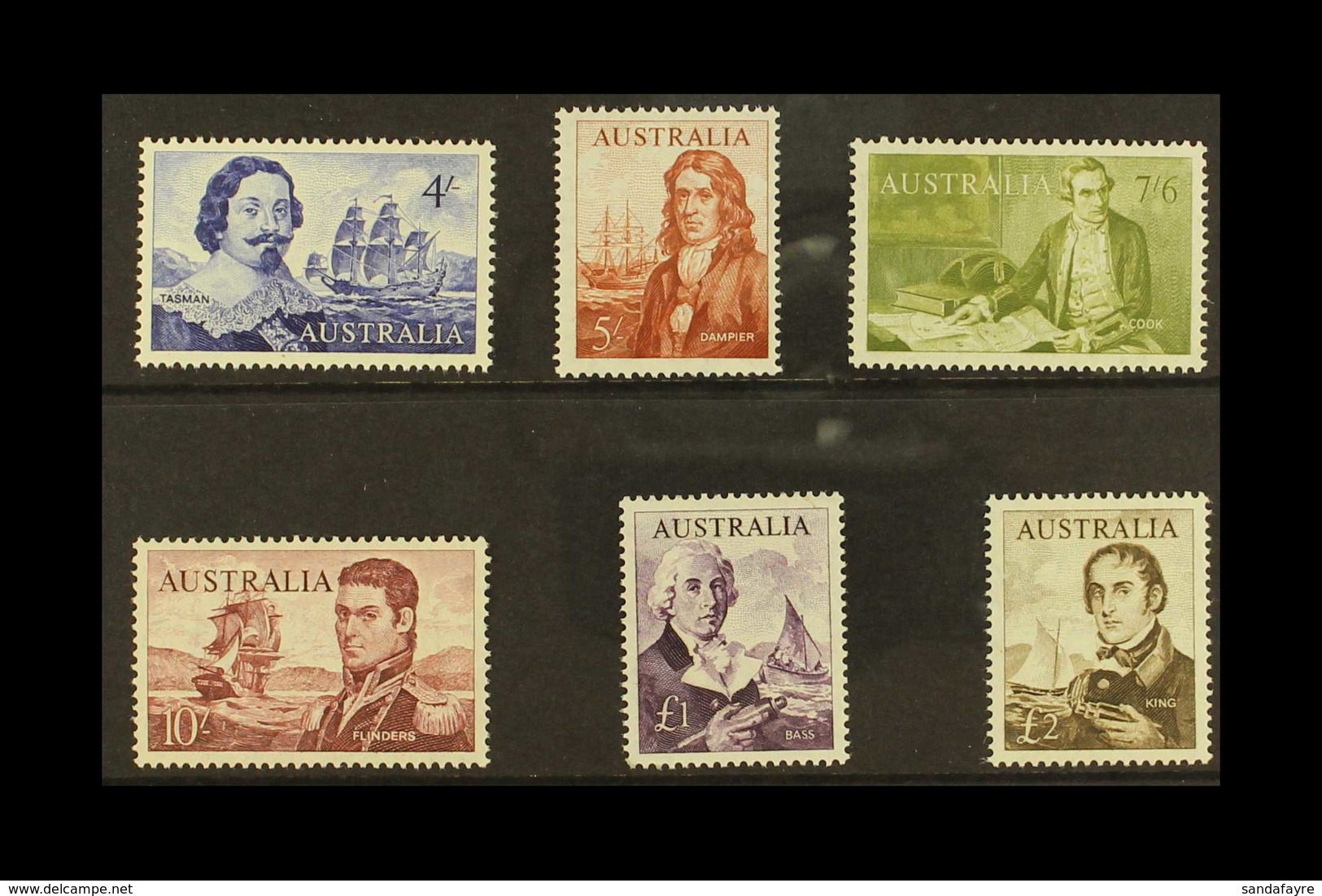 1963-65 Explorers Set, SG 355/60, Never Hinged Mint (6 Stamps) For More Images, Please Visit Http://www.sandafayre.com/i - Sonstige & Ohne Zuordnung