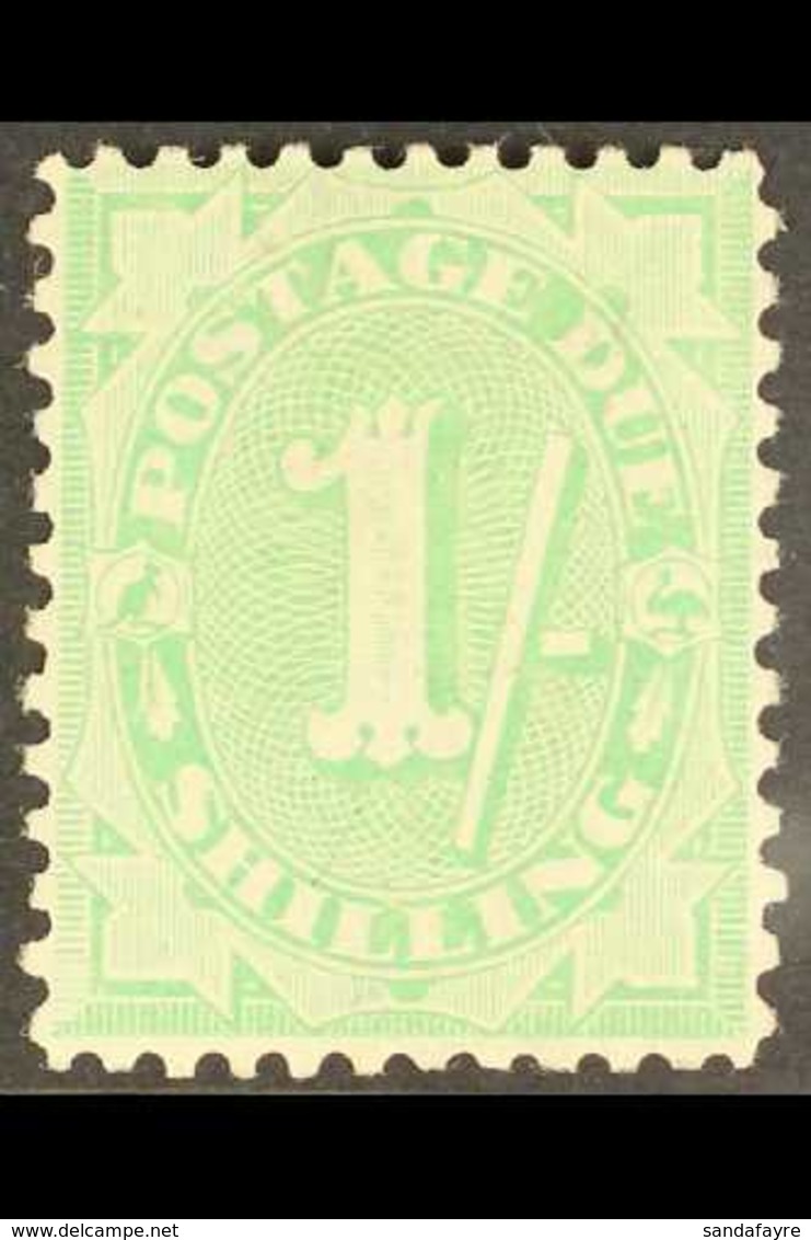 POSTAGE DUES 1908 1s Dull Green, Stroke After Figure Of Value, Perf 11½ X 11. SG D58, Very Fine Mint. For More Images, P - Altri & Non Classificati