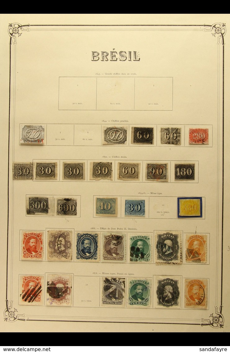 1844-1925 OLD TIME COLLECTION An Attractive Mint & Used Collection With Many Better Stamps, Neatly Presented On Printed  - Other & Unclassified