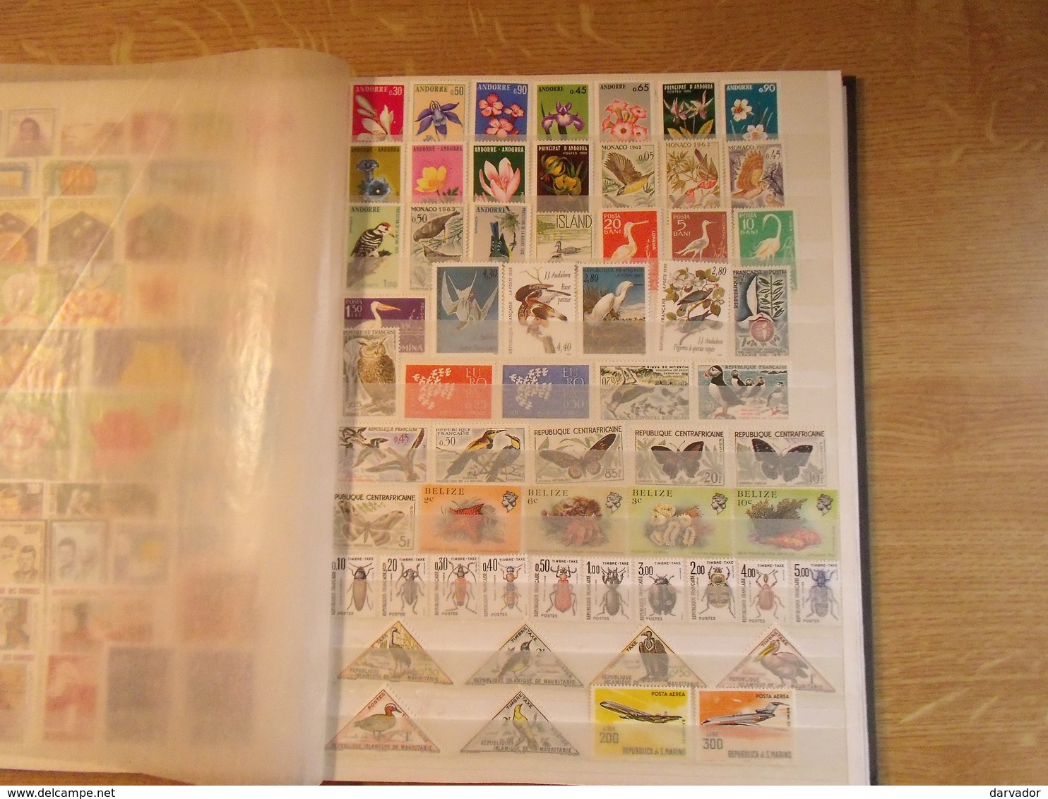 album O / Collection  de timbres DIVERS MONDE dont blocs , carnets tous neuf ** MNH superbe