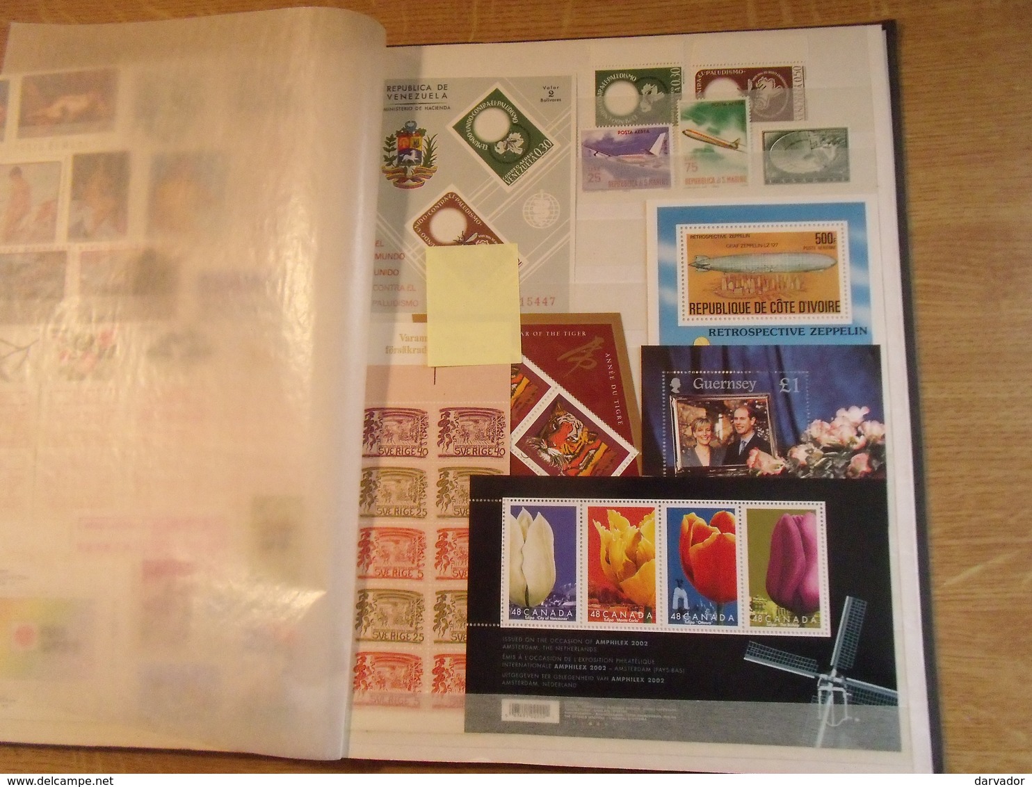 album O / Collection  de timbres DIVERS MONDE dont blocs , carnets tous neuf ** MNH superbe