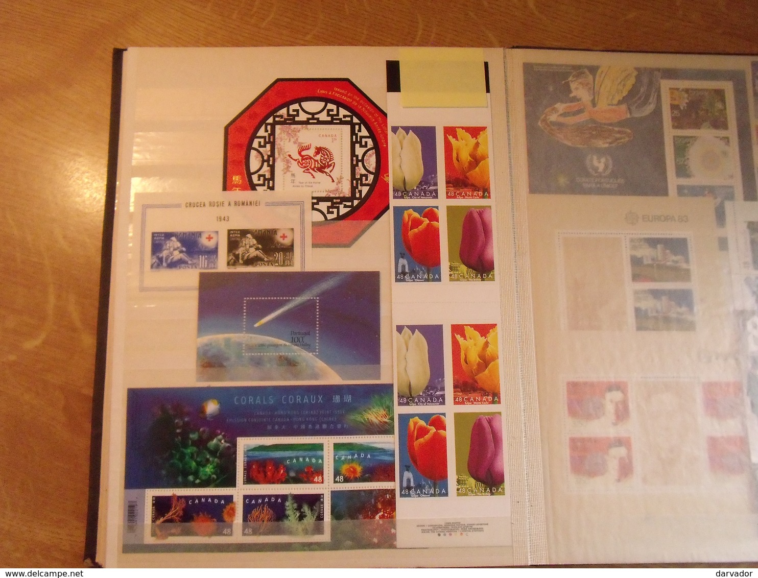 album O / Collection  de timbres DIVERS MONDE dont blocs , carnets tous neuf ** MNH superbe