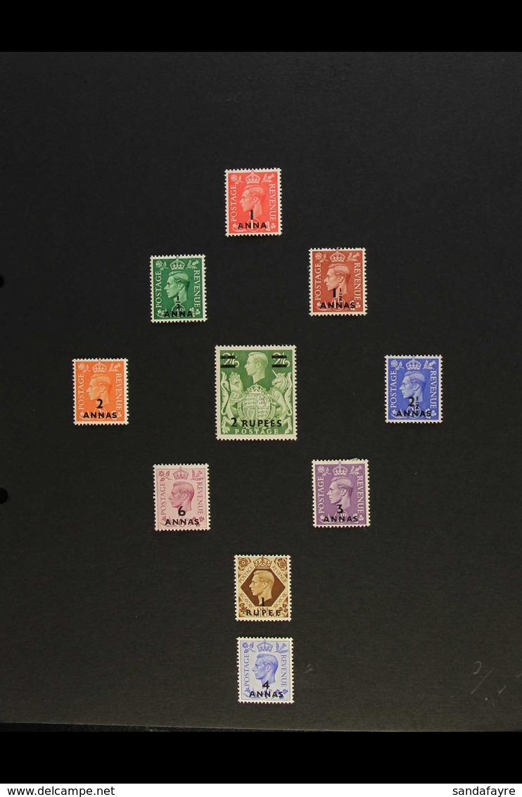 1948-1952 SUPERB MINT COLLECTION On Leaves, All Different, Inc 1948 Set, 1950-55 Set Etc. Lovely Fresh Condition. (25 St - Bahrein (...-1965)