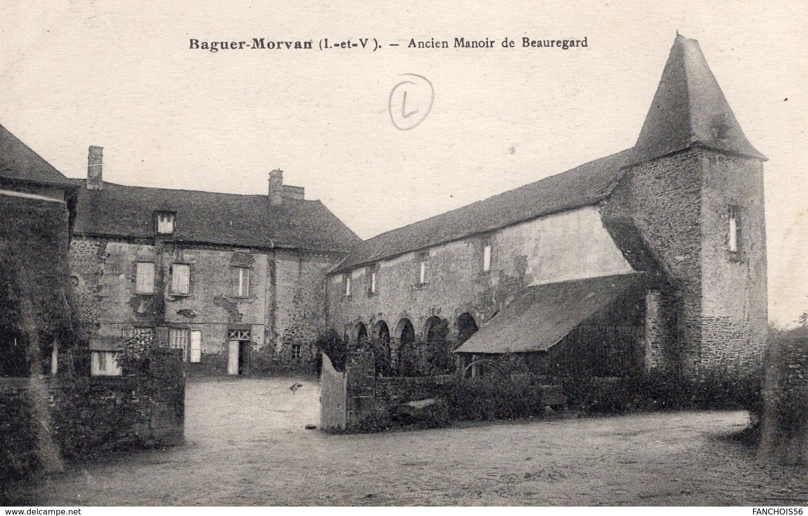 Baguer - Morvan (35) - Ancien Manoir De Beauregard - Autres & Non Classés