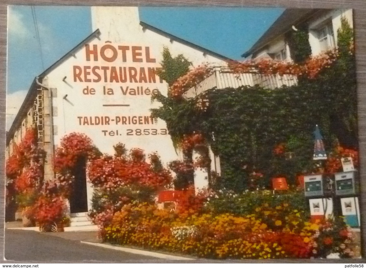 SAINT GILLES DU VIEUX MARCHE (22). HÔTEL - RESTAURANT DE LA VALLEE . ANNEES 70-80.TBE. - Saint-Gilles-Vieux-Marché