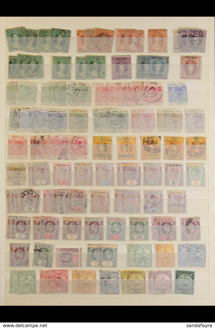 1861-1980's MINT /NHM & USED ACCUMULATION. A Giant Assembly Presented On A Myriad Of Different Pages With Better Stamps  - Grenada (...-1974)