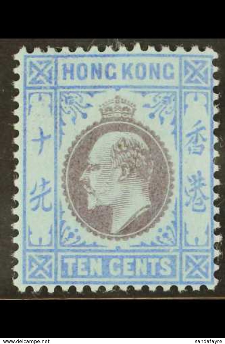 1903 10c Purple & Blue/blue, SG 67, Fine Mint For More Images, Please Visit Http://www.sandafayre.com/itemdetails.aspx?s - Other & Unclassified