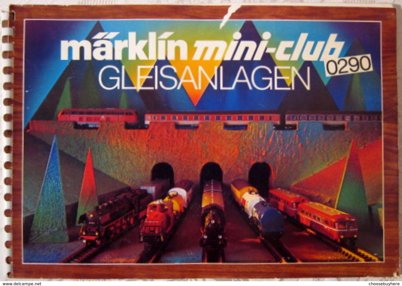 Gleisplan Gleispläne Gleisplanheft MÄRKLIN Z Mini-Club 0290 Gleisanlagen - Vías Férreas