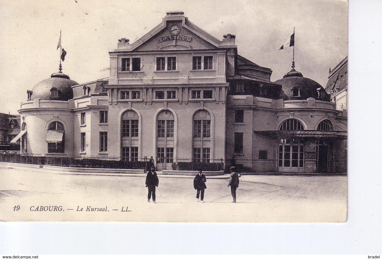 Cabourg  Avec Cachet Hopital Dépôt De Convalescents N°40 1916 - Cabourg