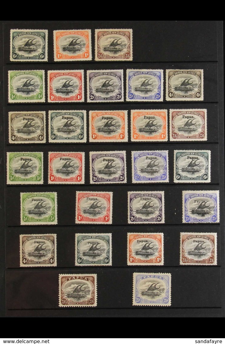 1901-1932 FINE MINT "LAKATOI" COLLECTION. An Attractive & Valuable Collection With Sets & Top Values Etc Presented On St - Papua-Neuguinea