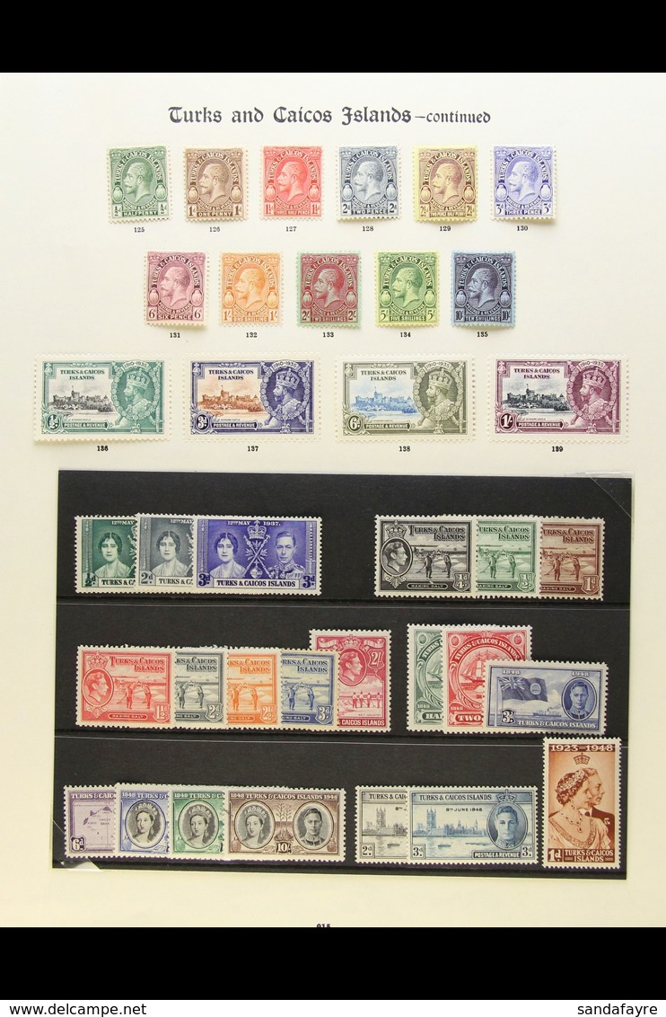 1900-1952 FINE MINT COLLECTION Presented On Imperial Album Pages. Includes 1900-04 Set To 1s, KEVII Definitives To 3s, 1 - Turks E Caicos