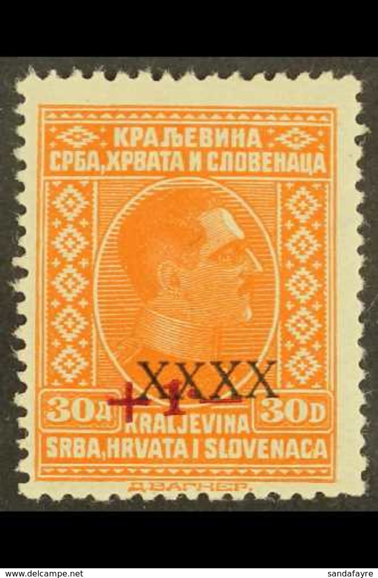 1928 30d Orange With "XXXX" Opt, Mi 221, SG 242, Vfm, Fresh For More Images, Please Visit Http://www.sandafayre.com/item - Other & Unclassified