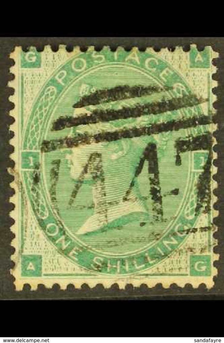 1862-4 1s Deep Green, Small Corner Letters, SG 89, Good To Fine Used, Cat.£500. For More Images, Please Visit Http://www - Autres & Non Classés