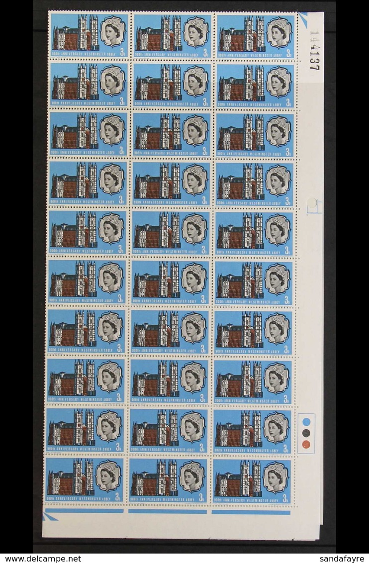 1966 NHM COMPLETE SHEETS WITH VARIETIES. An All Different Collection Of Never Hinged Mint Complete Sheets That Includes  - Other & Unclassified