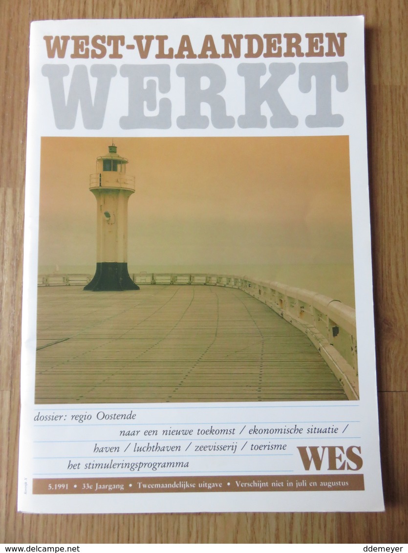 West-Vlaanderen Werkt Nummer 148 5/1991 33e Jaarland 68blz - Autres & Non Classés