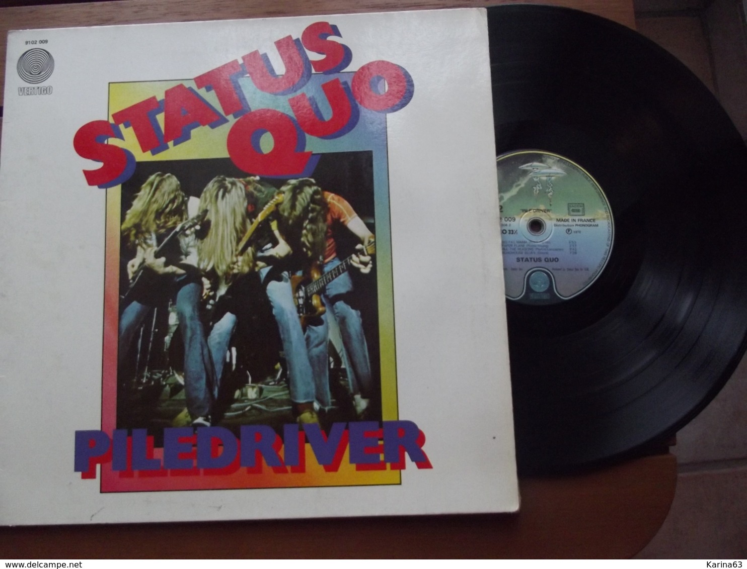 Status Quo  ‎– Piledriver - Rock