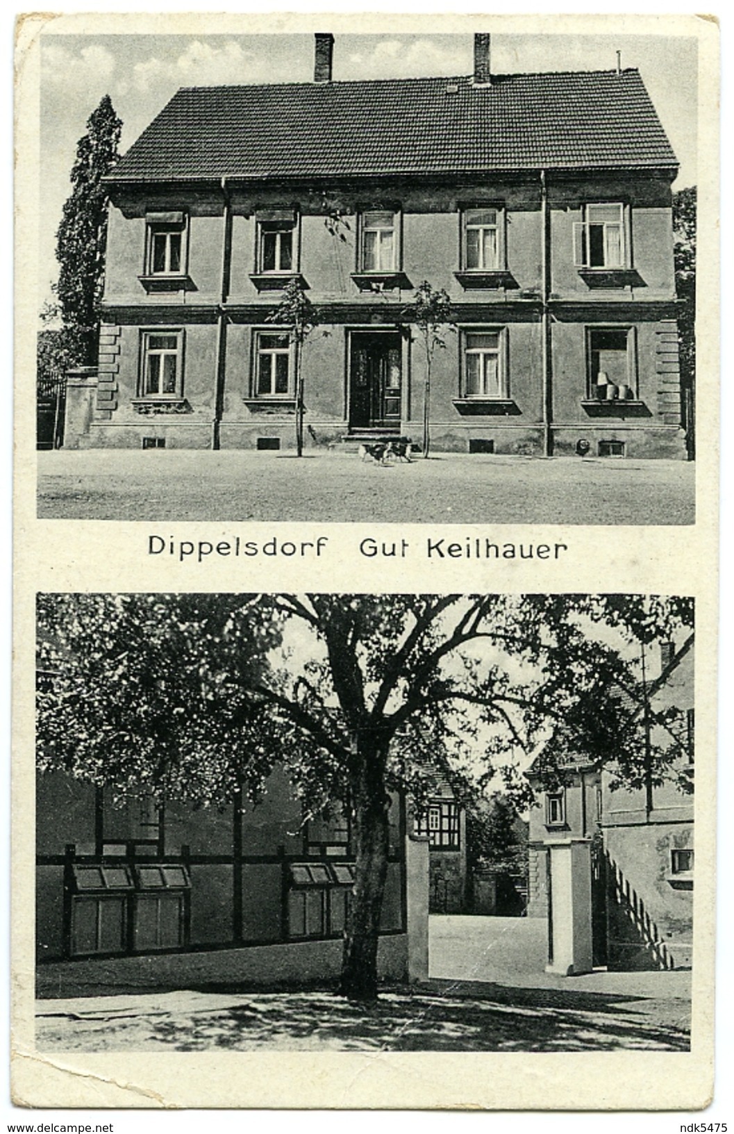 ALLEMAGNE : DIPPELSDORF - GUT KEILHAUER / POSTMARK SLOGAN - FRUHJAHRS MESSE 1936 - Altenburg