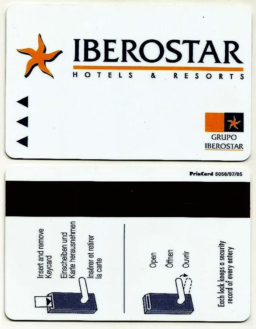 Spanien / Spain Hotelkarte / Keycard  Von Der Hotelkette IBEROSTAR - Hotelkarten