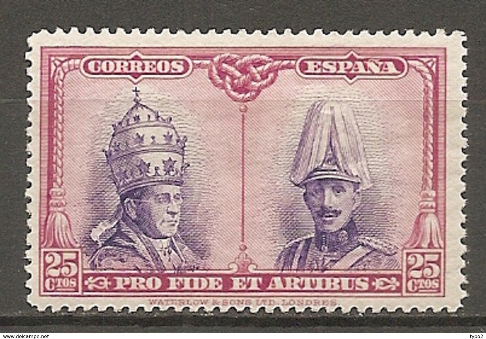 ESPAGNE - Yv. N°  ,358  *  25c   Catacombes, Série De Santagio Cote 5,25 Euro BE   2 Scans - Unused Stamps