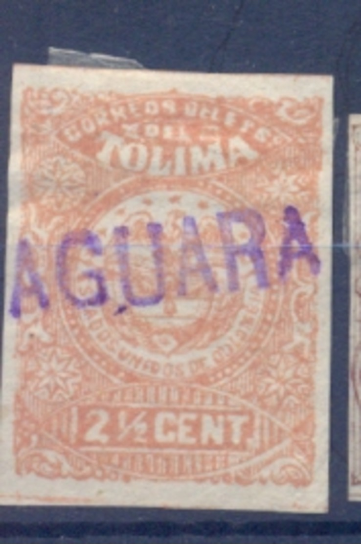 Colombia   Old Stamp Tolima  Fine Used   Nice Cancel - Colombia