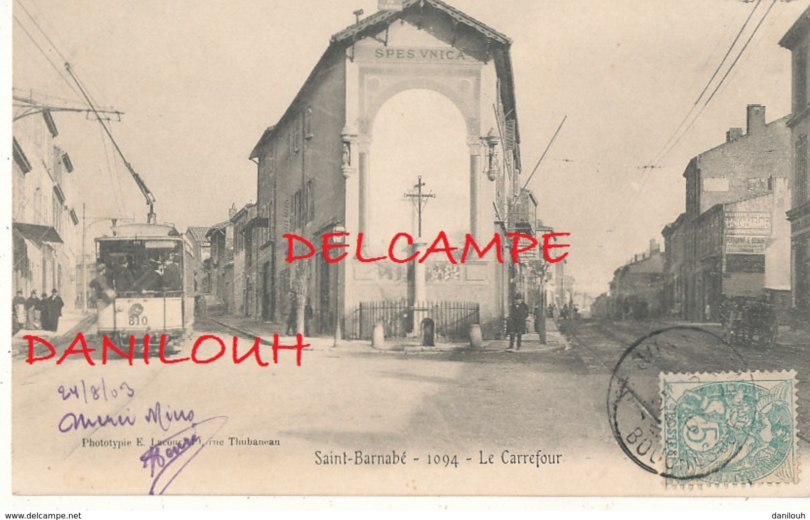 13 // MARSEILLE    SAINT BARNABE    1094   Le Carregour    Edit Lacour   / TRAMWAY - Saint Barnabé, Saint Julien, Montolivet
