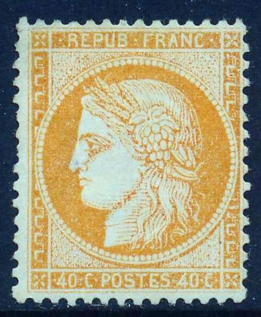 Seltene Ceres Nr. 35 Ungebraucht - Michel 700 € - 1863-1870 Napoleon III With Laurels