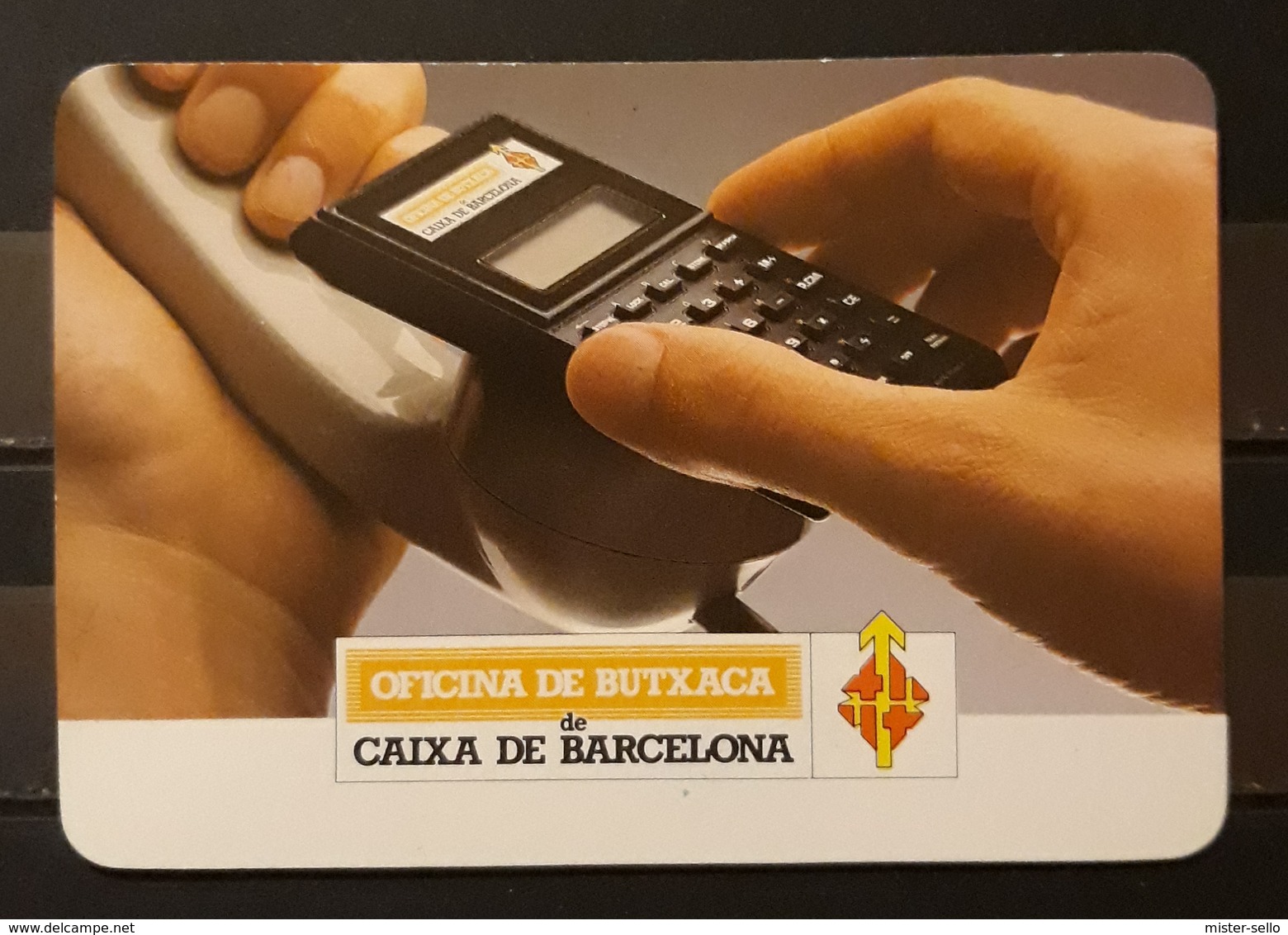 1998. CALENDARIO CAIXA DE BARCELONA - OFICINA DE BUTXACA. - Tamaño Pequeño : 1991-00