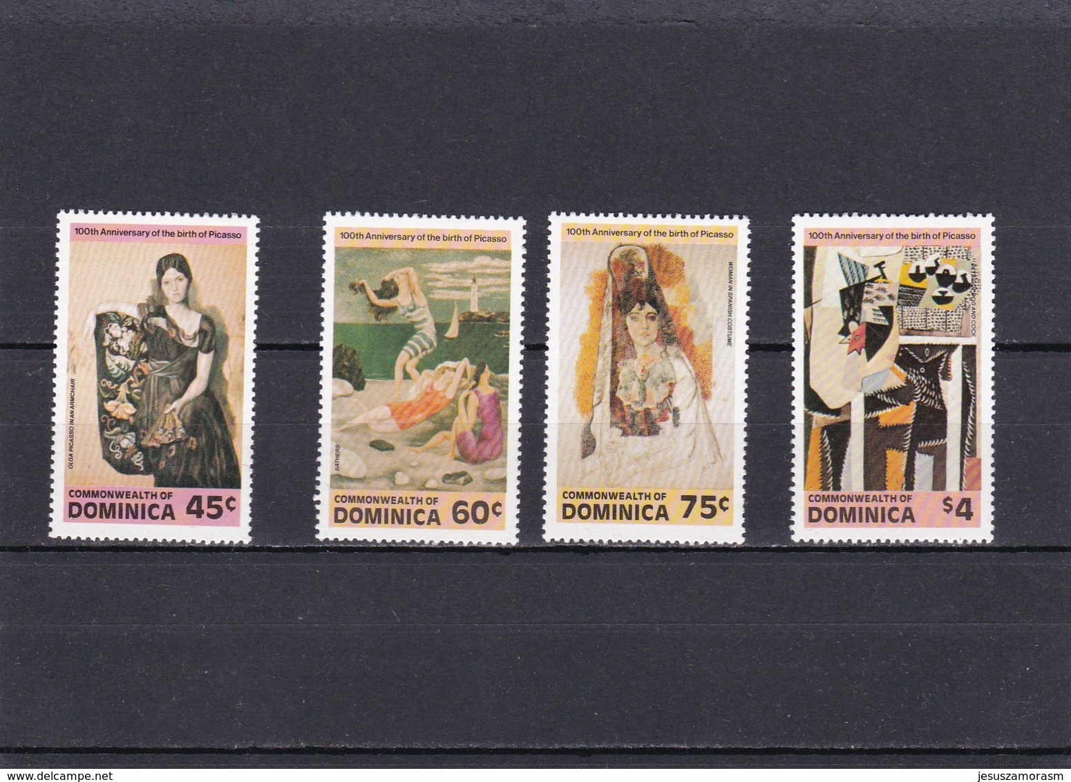 Dominica Nº 716 Al 719 - Dominica (1978-...)