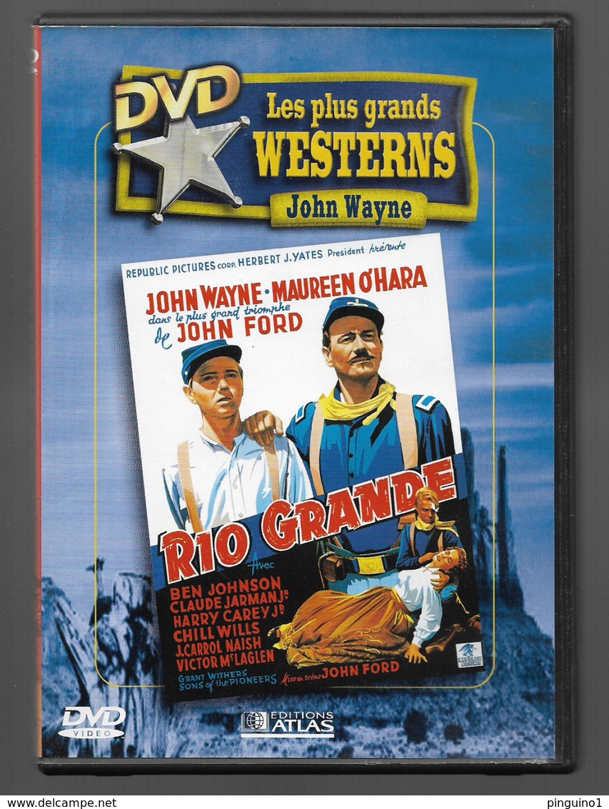 Rio Grande Dvd  John Wayne Maureen O'Hara - Western / Cowboy