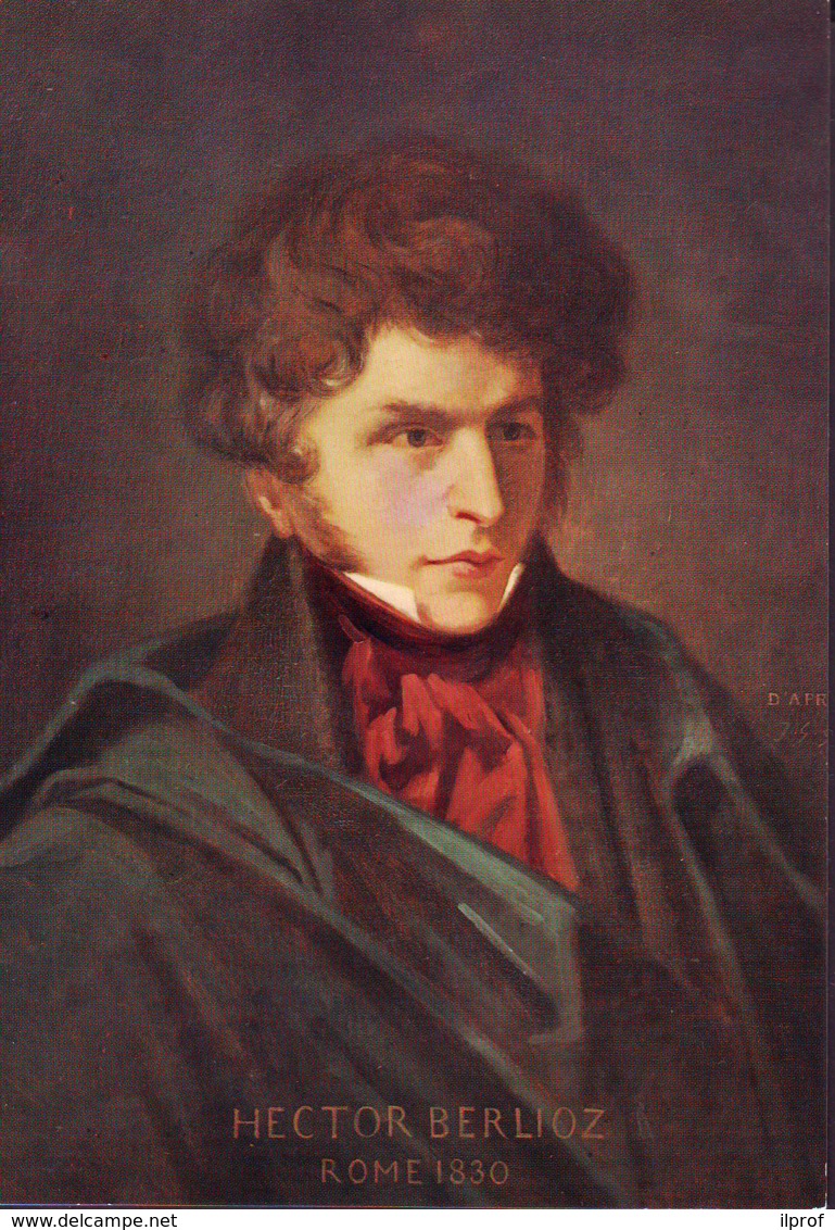 Hector Berlioz , Portrait 1830 - Cantanti E Musicisti