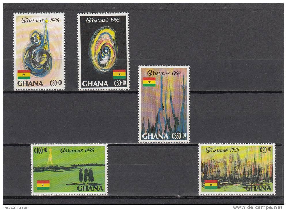 Ghana Nº 964 Al 968 - Ghana (1957-...)