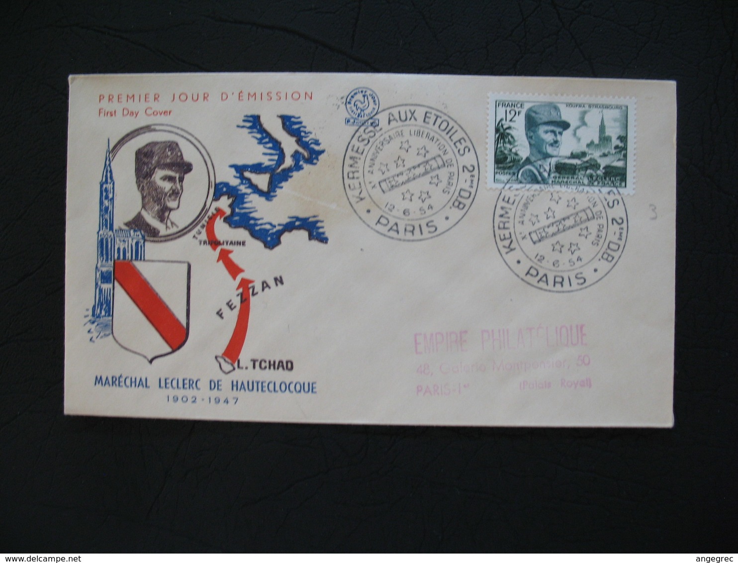 FDC  1954    N° 984  Maréchal Leclerc   à Voir - 1950-1959