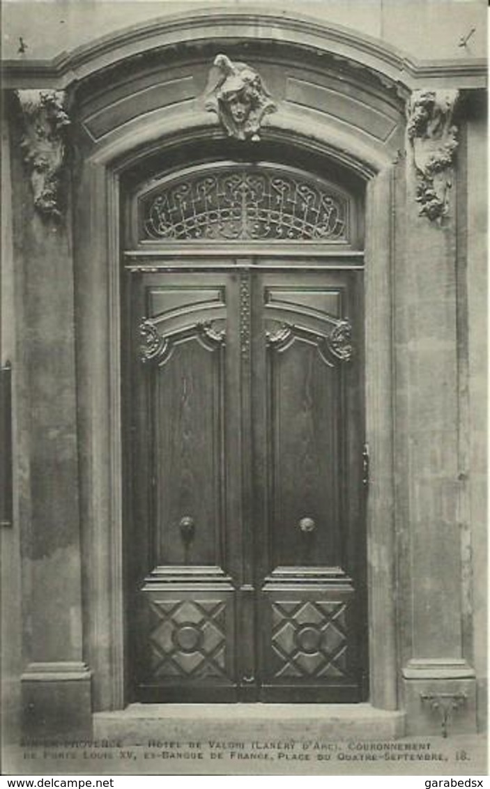 CPA De AIX EN PROVENCE - Hôtel De Valori (Lanéry D'Arc) - Place Du Quatre-Septembre (collection Mayer). - Aix En Provence