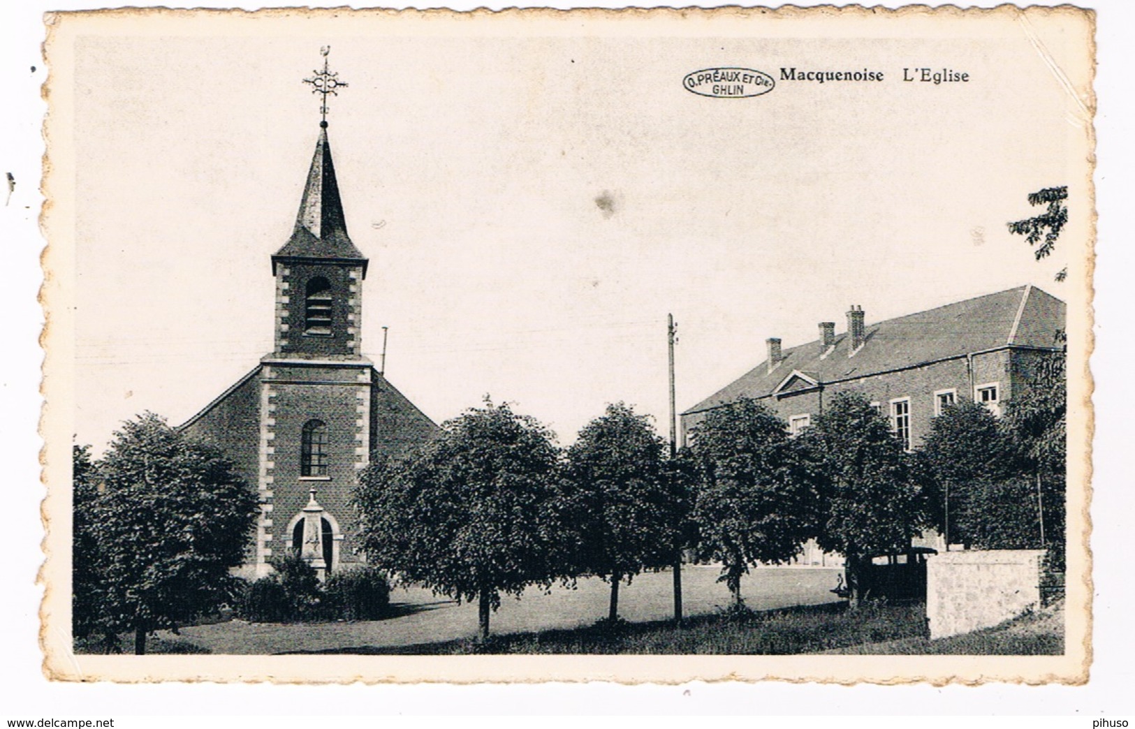 B-6906   MACQUENOISE : L'Eglise - Momignies