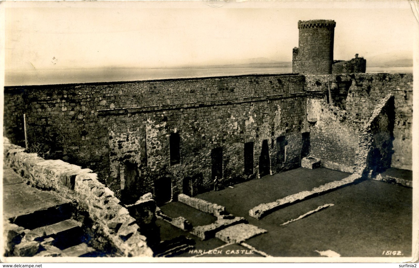 GWYNEDD - HARLECH CASTLE RP Gwy612 - Caernarvonshire