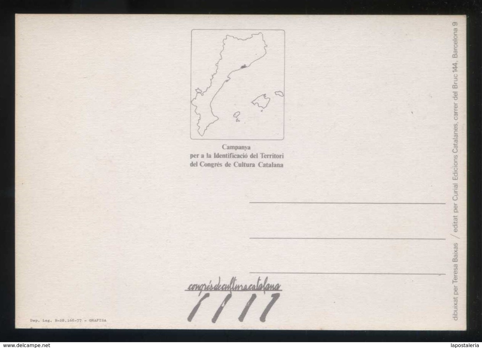 CCC 1977. *Campanya per la identificació del Territori* Lote 50 diferentes.