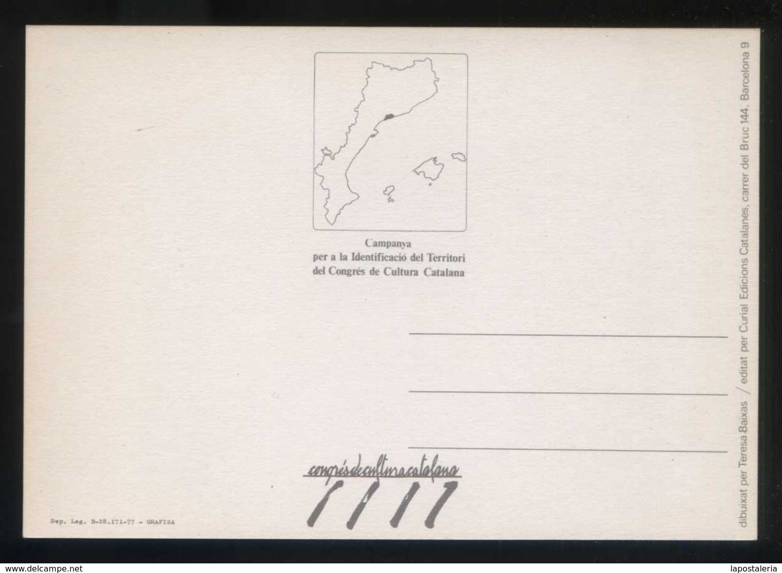 CCC 1977. *Campanya per la identificació del Territori* Lote 50 diferentes.