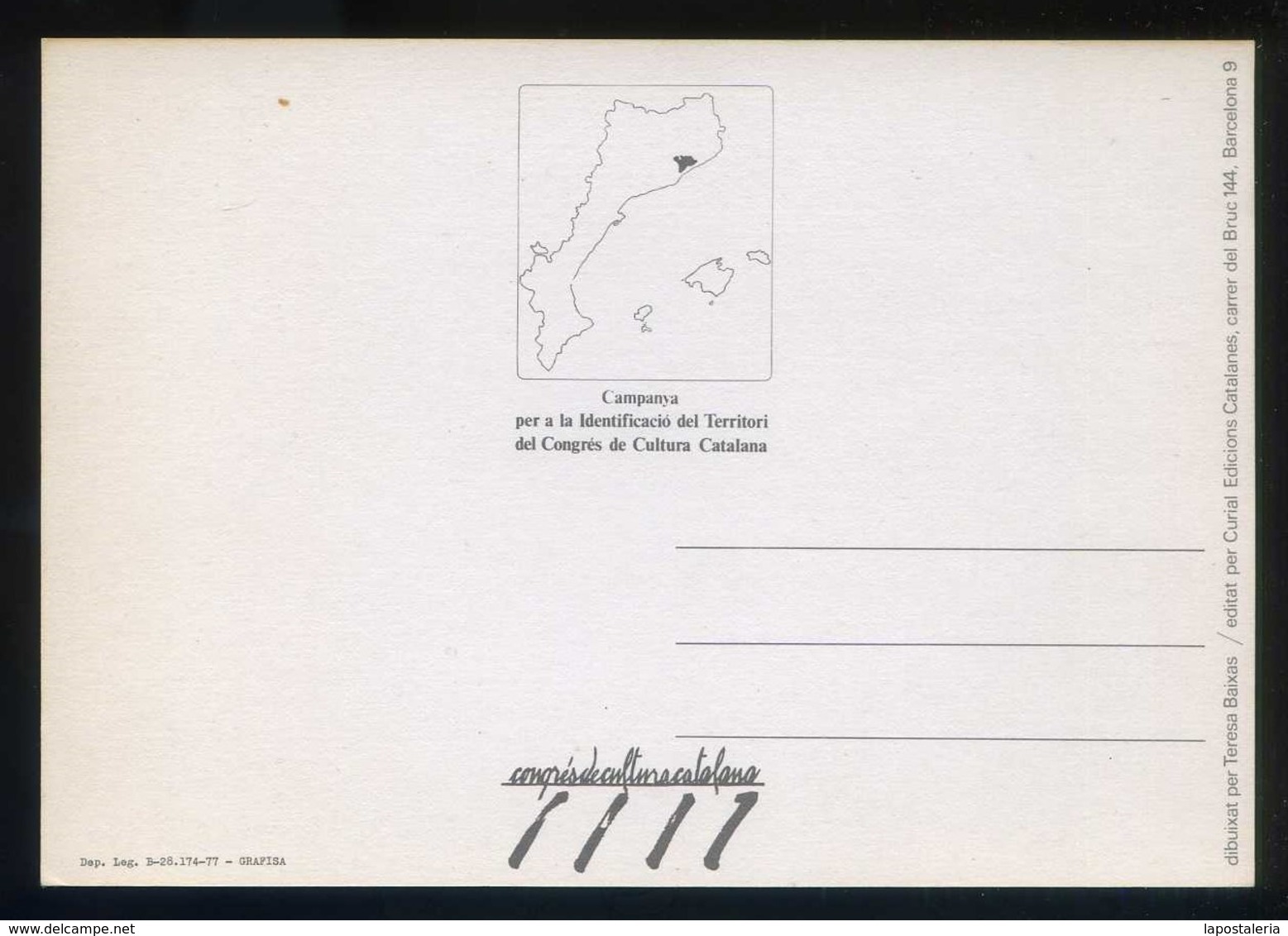 CCC 1977. *Campanya per la identificació del Territori* Lote 50 diferentes.