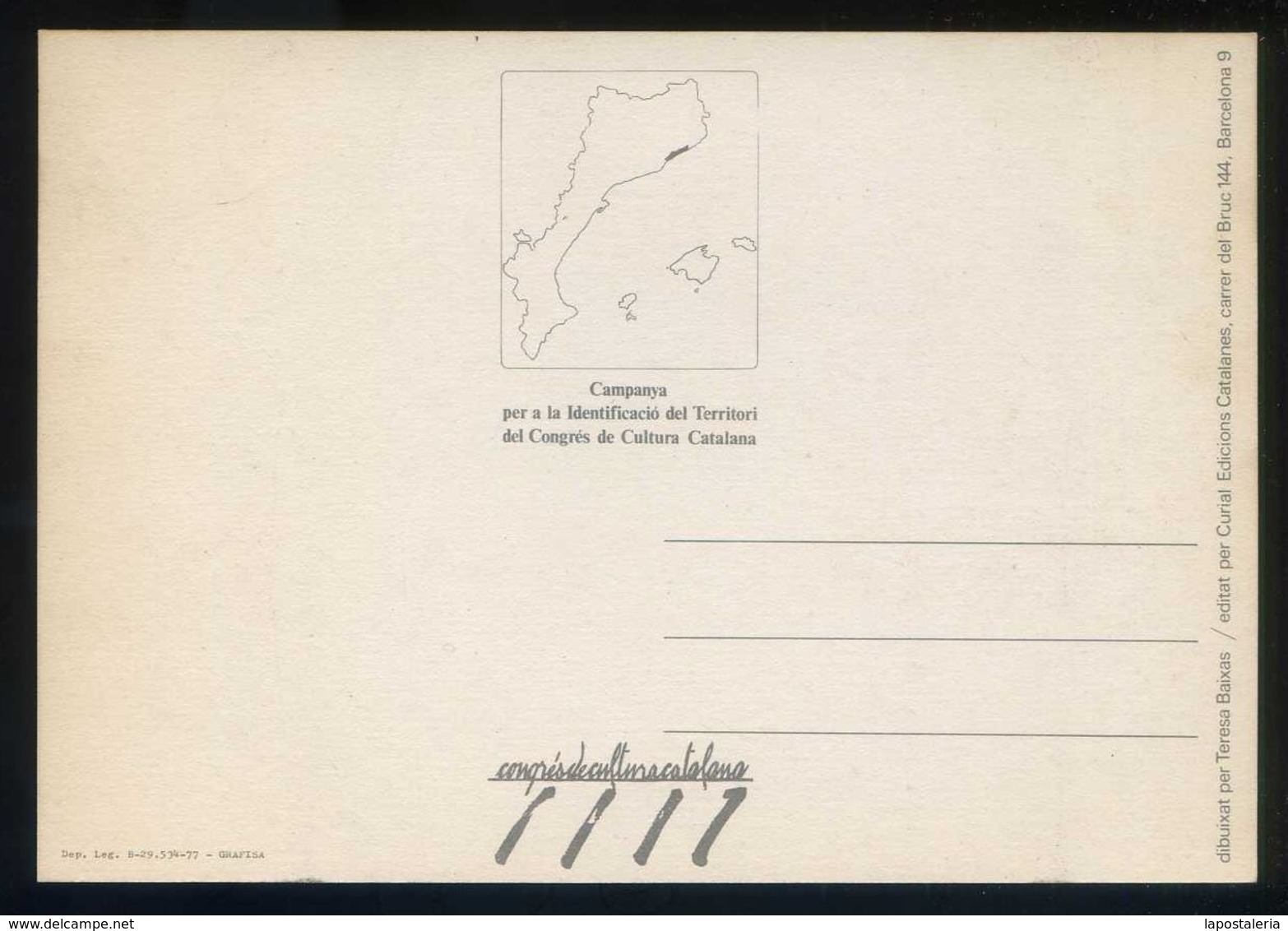 CCC 1977. *Campanya per la identificació del Territori* Lote 50 diferentes.