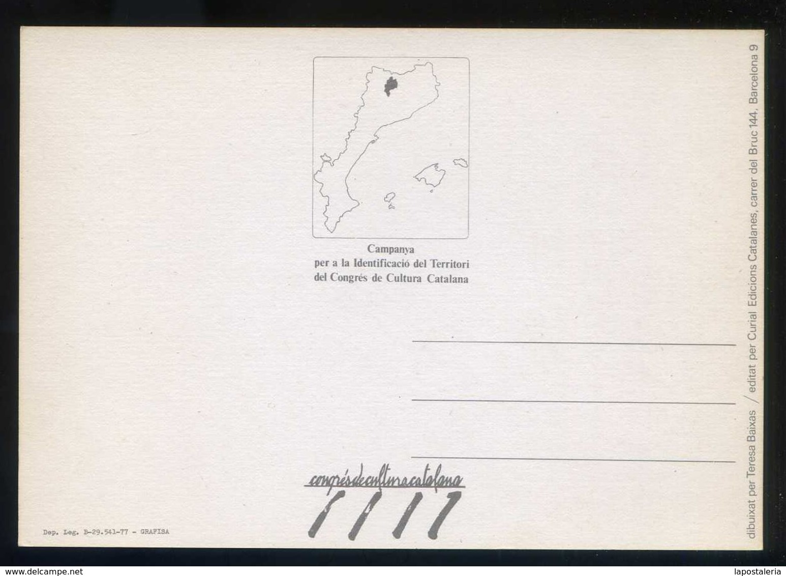 CCC 1977. *Campanya per la identificació del Territori* Lote 50 diferentes.